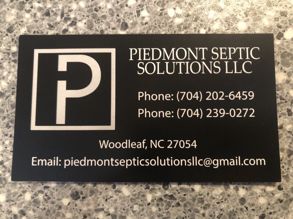 Piedmont Septic Solutions - septic in Woodleaf, NC