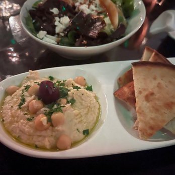 Mezze Catering - Hummus and Tzatziki dip platter with salad - Caterers Near Me - Baltimore, Maryland Mezze Catering - Hummus and Tzatziki dip platter with salad - Caterers Near Me - Baltimore, Maryland