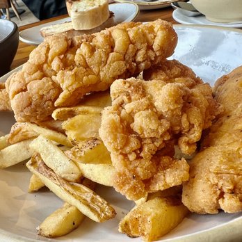 Coast Kitchen - Chicken strip - little dry - Seafood Near Me - Jenner, California Coast Kitchen - Chicken strip - little dry - Seafood Near Me - Jenner, California