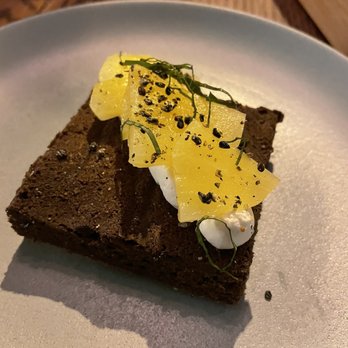 Proxi - black sesame brownie - Tapas/Small Plates Near Me - Chicago, Illinois