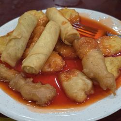 Asian Buffet - Sweet and sour chicken