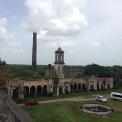 Tienes que subir las escaleras para esta espectacular vista.