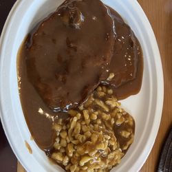 New Smyrna Beach Brat Haus - Jaeger schnitzel