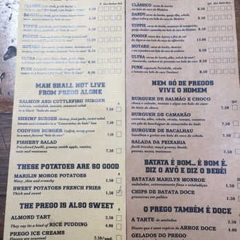 O Prego da Peixaria - Menu - Portuguese Near Me - Lisbon, 11