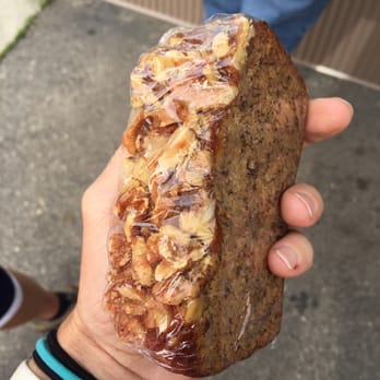 Espresso West - Huge slab of banana bread - Cafes Near Me - West Yellowstone, Montana Espresso West - Huge slab of banana bread - Cafes Near Me - West Yellowstone, Montana