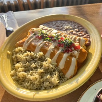 Agua Verde Cafe - Butternut squash enchiladas - Mexican Near Me - Seattle, Washington Agua Verde Cafe - Butternut squash enchiladas - Mexican Near Me - Seattle, Washington