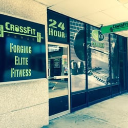 Tallywood Shopping Center - 24-hour CrossFit for kids too. Pretty neat.