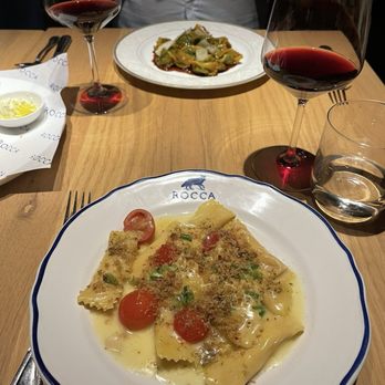 Rocca - My wife's pasta dish. The little crumbs are amazing - Italian Near Me - Tampa, Florida