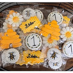 The Sugar Barn - 1st Birthday cookies