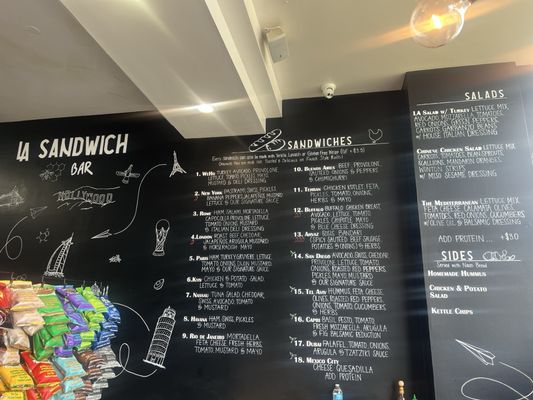 Menu photo 7 LA Sandwich Bar Los Angeles, CA