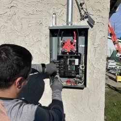 Rooster Electric - Electrician in Placer County upgrading an electrical panel.