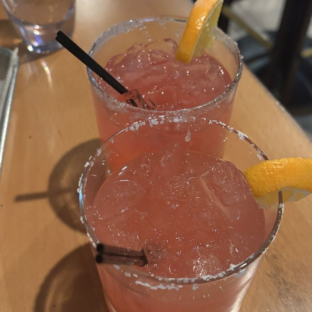 Blood orange margarita