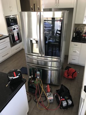 Refrigerator Repair Stand-Alone / Built-In - Refrigerator Repair Service Defrost Thermostat, Fan Motor, Compressor, Main Board, Freon, Ice Maker, Dispenser, Door Gasket Repair Refrigerator Repair Stand-Alone / Built-In - Refrigerator Repair Service Defrost Thermostat, Fan Motor, Compressor, Main Board, Freon, Ice Maker, Dispenser, Door Gasket Repair