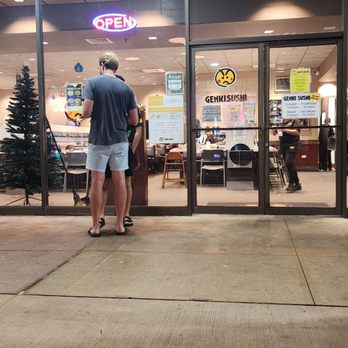 Genki Sushi - You can see 5 tables that need to be cleaned. - Sushi Bars Near Me - Kahului, Hawaii
