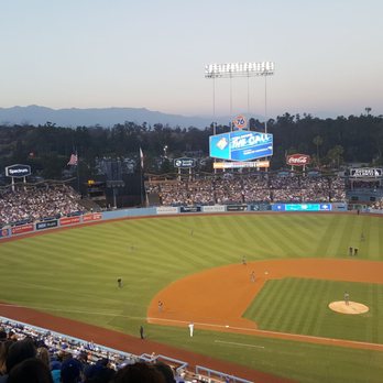 Dodger Stadium - The field at 20:08hrs - Stadiums & Arenas Near Me - Los Angeles, California