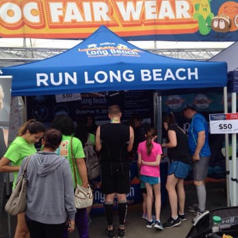 OC Fair 5k Fun Run - Long beach marathon booth. - Races & Competitions Near Me - Costa Mesa, California