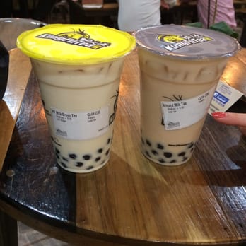 Kung Fu Tea - Milk green tea & almond milk tea - Bubble Tea Near Me - Annandale, Virginia
