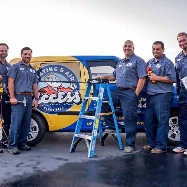 Slide of Access Heating, Air & Plumbing