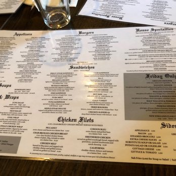 London Pickle Works - a menu on a table - American Near Me - Brecksville, Ohio London Pickle Works - a menu on a table - American Near Me - Brecksville, Ohio