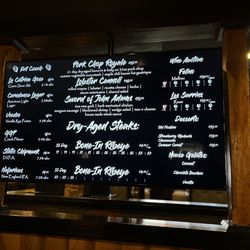 Corndance Tavern - Menu