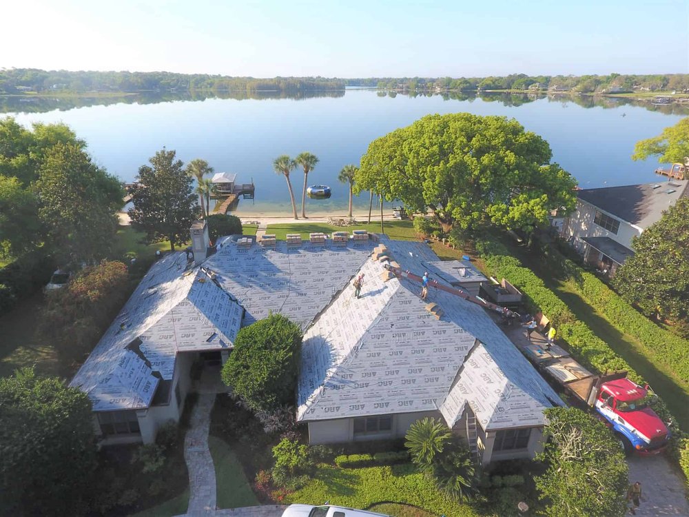 Slide of Eco Roofing Division