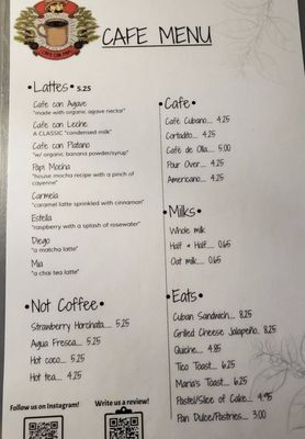 Menu photo 5 Cafe Con Papi Reno, NV