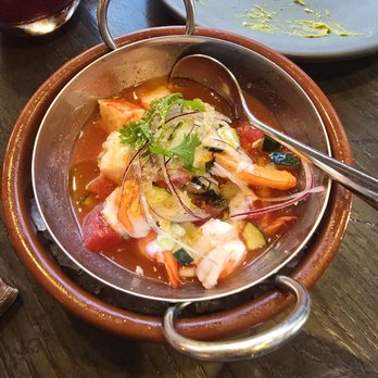 Mita's Restaurant and Bar - Watermelon ceviche. Not great - Spanish Near Me - Cincinnati, Ohio