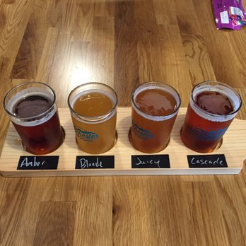 Winchester Brew Works - A flight tasting of 4 for $7. Not bad! - Breweries Near Me - Winchester, Virginia Winchester Brew Works - A flight tasting of 4 for $7. Not bad! - Breweries Near Me - Winchester, Virginia