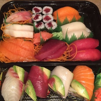 Sushi & Wok - Beautiful Sushi Sashimi platter. Really enjoyed the temp and texture - Sushi Bars Near Me - Seymour, Connecticut Sushi & Wok - Beautiful Sushi Sashimi platter. Really enjoyed the temp and texture - Sushi Bars Near Me - Seymour, Connecticut