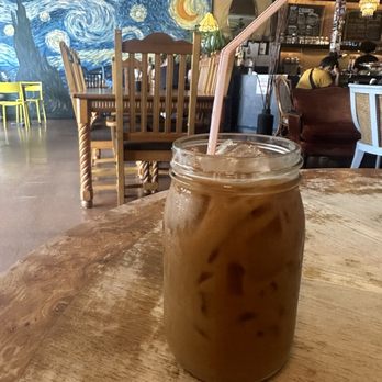 Van Gogh's Ear Cafe - Salted caramel double latte - Cafes Near Me - Union, New Jersey Van Gogh's Ear Cafe - Salted caramel double latte - Cafes Near Me - Union, New Jersey