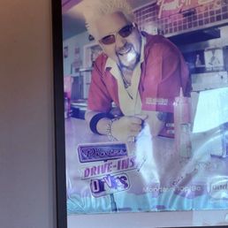 Guy Fieri, hmmm. I question his judgement in food places lol. Guy Fieri, hmmm. I question his judgement in food places lol.