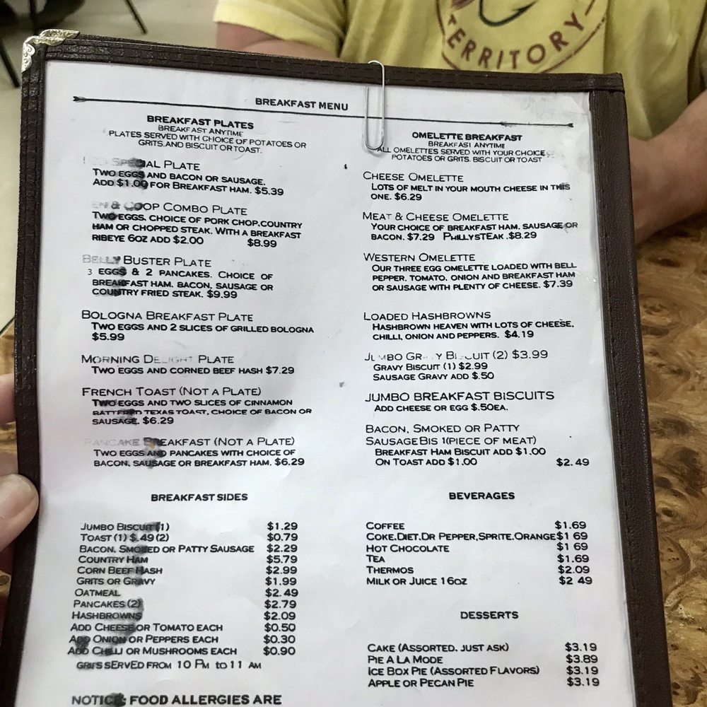 I 20 Truck Stop - Menu - Gas Stations Near Me - Lincoln, Alabama