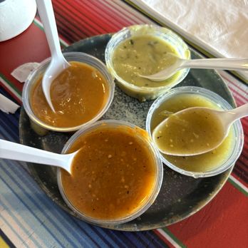 La Jali - Different types of salsas - Mexican Near Me - Taylor, Michigan