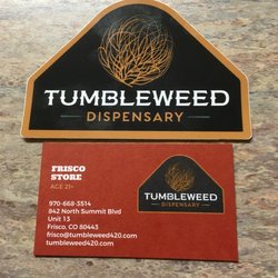 Tumbleweed Dispensary Frisco - Business Card