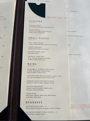 Menu photo 3 Union New American Tampa, FL