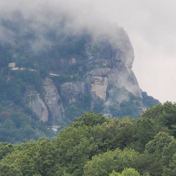 La Strada At Lake Lure - Chimney Rock in the background! - Italian Near Me - Lake Lure, North Carolina