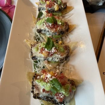 ichiro asian bistro & wine bar - Tuna nacho appetizer- delicious!! - Sushi Bars Near Me - Georgetown, Texas ichiro asian bistro & wine bar - Tuna nacho appetizer- delicious!! - Sushi Bars Near Me - Georgetown, Texas