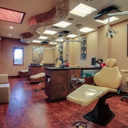 Lawton Kids Dentistry & Braces - TV's above the chairs for the kids to watch :)