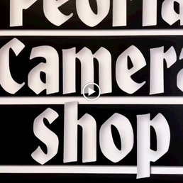Exterior outside entrance of Peoria Camera Shop - Peoria, Illinois Exterior outside entrance of Peoria Camera Shop - Peoria, Illinois