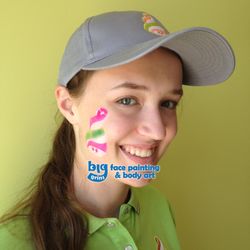 Big Grins Face Painting & Body Art - Froyo airbrush face painting