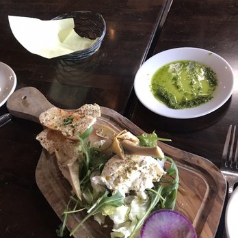 Alessa - Burrata and artichoke appetizer - my fave!! - Italian Near Me - Laguna Beach, California