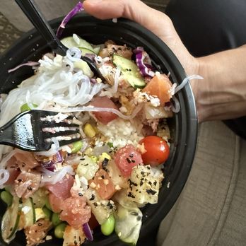 Sunfish Poke Bar - Came with rice and no spring mix - Poke Near Me - Fremont, California Sunfish Poke Bar - Came with rice and no spring mix - Poke Near Me - Fremont, California