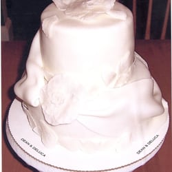 The Dancing Chef - White blossom cake for Dean and DeLuca