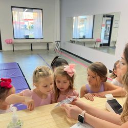 Whirly Twirlies Dance Studio - Each young class ends with "sticker pick time" with Ms Allisha