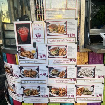 Aloha Smash Burger - Waikiki - Menu - Burgers Near Me - Honolulu, Hawaii