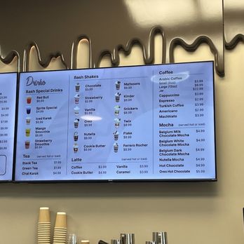 Chocolate Bash - menu - Coffee & Tea Near Me - Long Beach, California