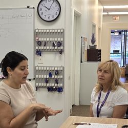 Concierge Care - Concierge Care team members prepare for their daily operations.