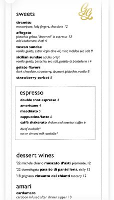 Menu photo 4 Great Gold Reno, NV Menu photo 4 Great Gold Reno, NV