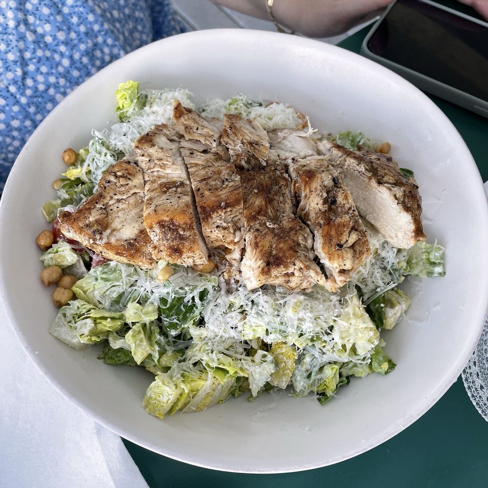 Coastal Alchemist - Little gem salad with chicken added - Wine Bars Near Me - Ogunquit, Maine Coastal Alchemist - Little gem salad with chicken added - Wine Bars Near Me - Ogunquit, Maine
