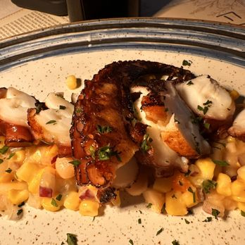 Flora at Gardiner House - Octopus - Seafood Near Me - Newport, Rhode Island Flora at Gardiner House - Octopus - Seafood Near Me - Newport, Rhode Island
